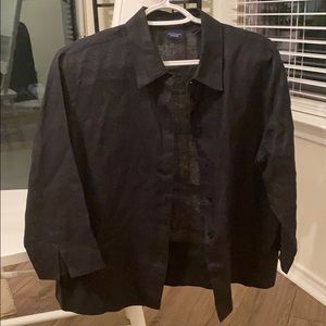 medium women’s button down long sleeve shirt